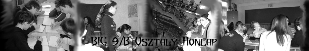 Bocskai Istvn Gimmnzium :: 9/B :: Osztly Honlap